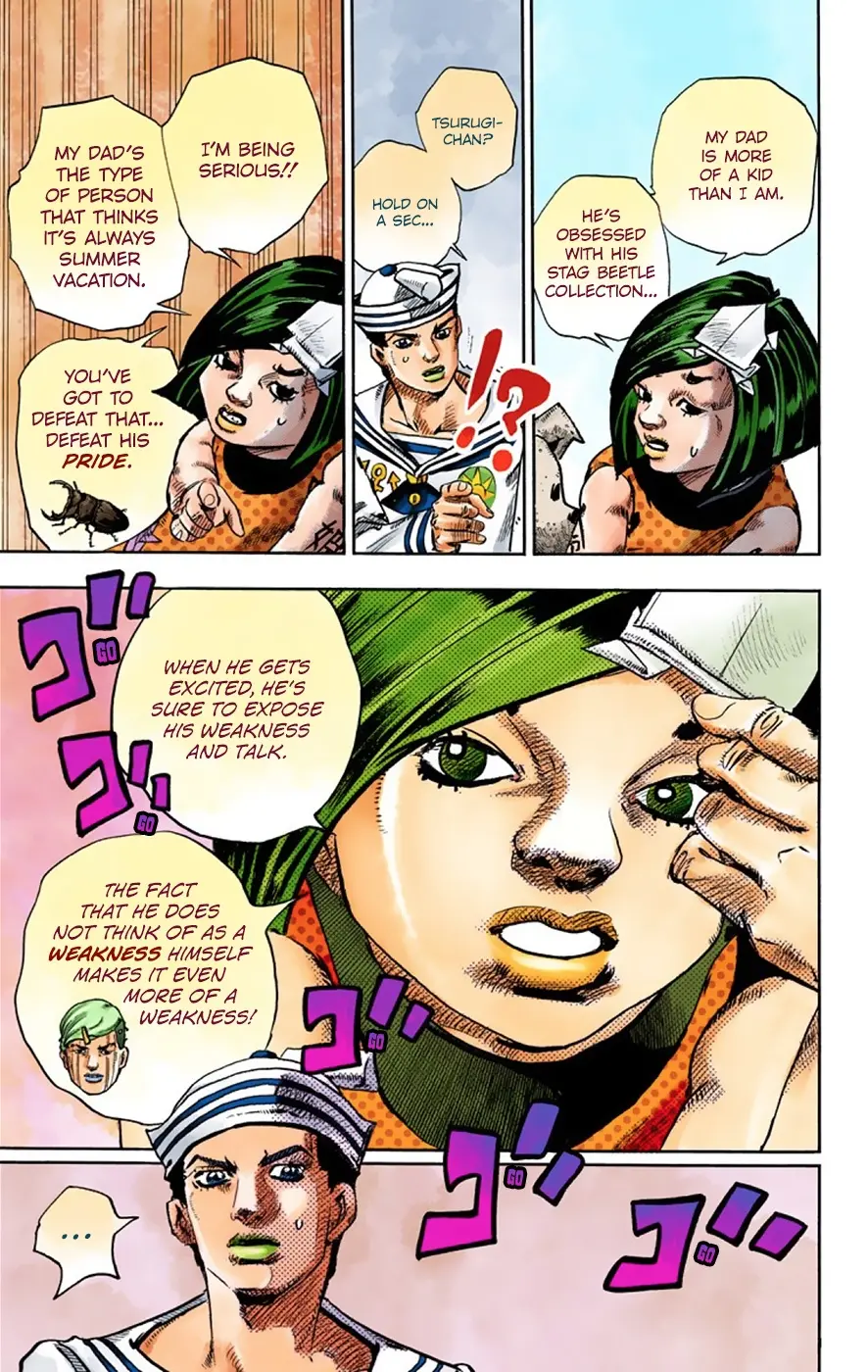 JoJo's Bizarre Adventure, Part 8: JoJolion Colored Manga, chapter 34, page 24