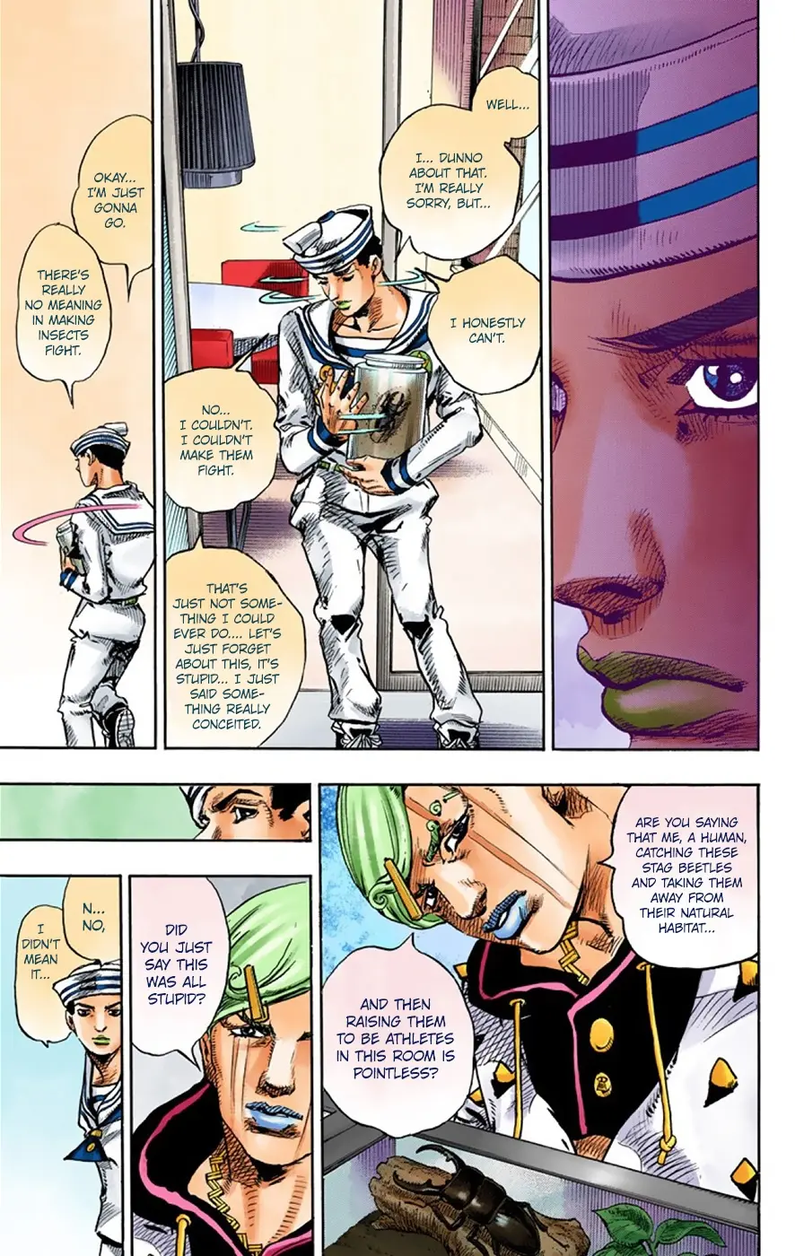 JoJo's Bizarre Adventure, Part 8: JoJolion Colored Manga, chapter 34, page 33