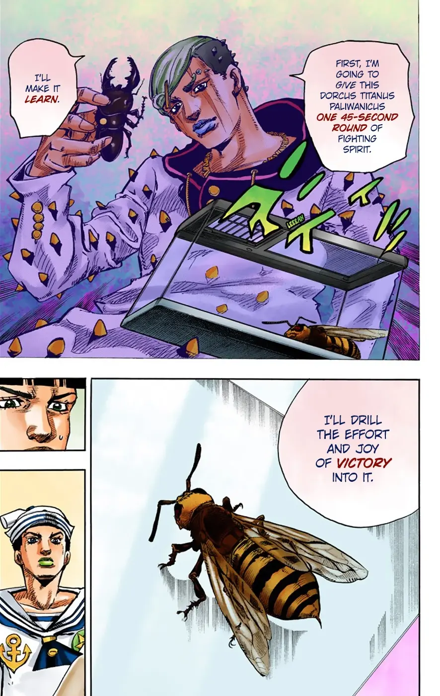 JoJo's Bizarre Adventure, Part 8: JoJolion Colored Manga, chapter 34, page 39