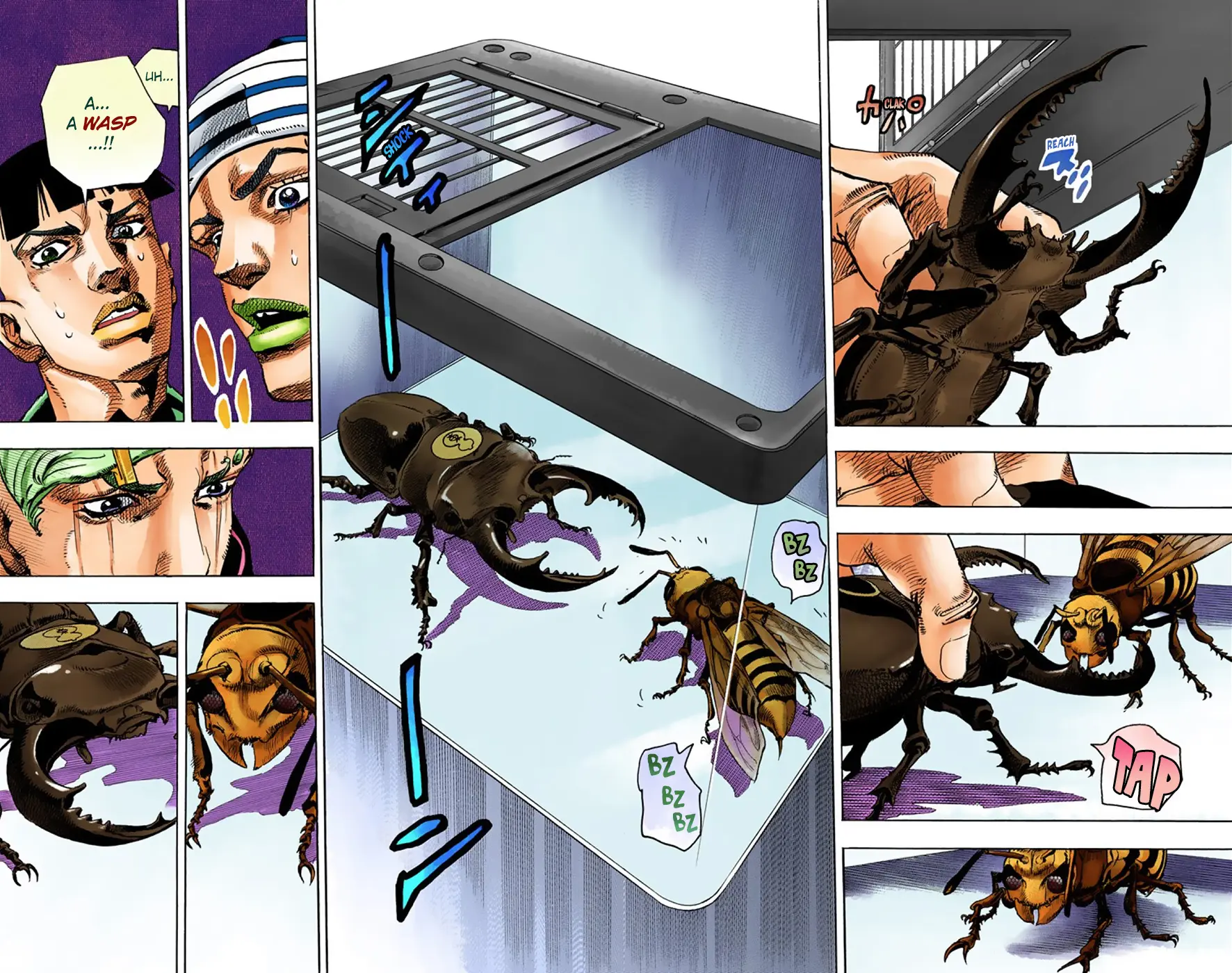 JoJo's Bizarre Adventure, Part 8: JoJolion Colored Manga, chapter 34, page 40