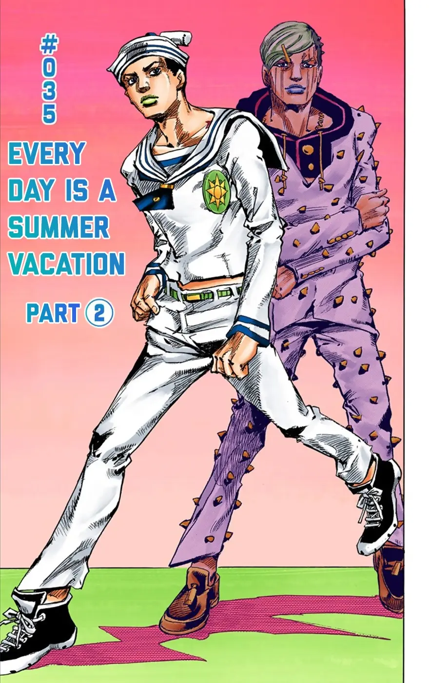 JoJo's Bizarre Adventure, Part 8: JoJolion Colored Manga, chapter 35, page 6