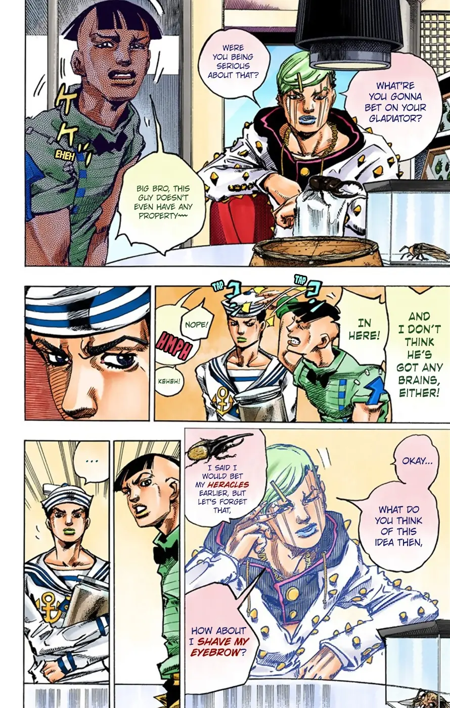 JoJo's Bizarre Adventure, Part 8: JoJolion Colored Manga, chapter 35, page 10