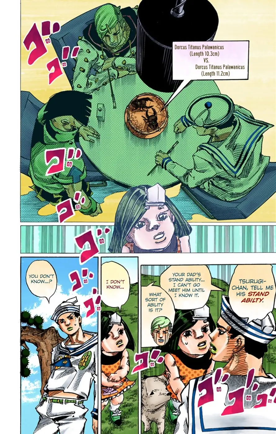 JoJo's Bizarre Adventure, Part 8: JoJolion Colored Manga, chapter 35, page 16