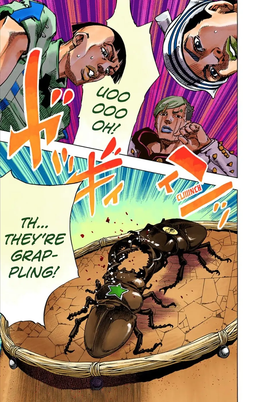 JoJo's Bizarre Adventure, Part 8: JoJolion Colored Manga, chapter 35, page 19
