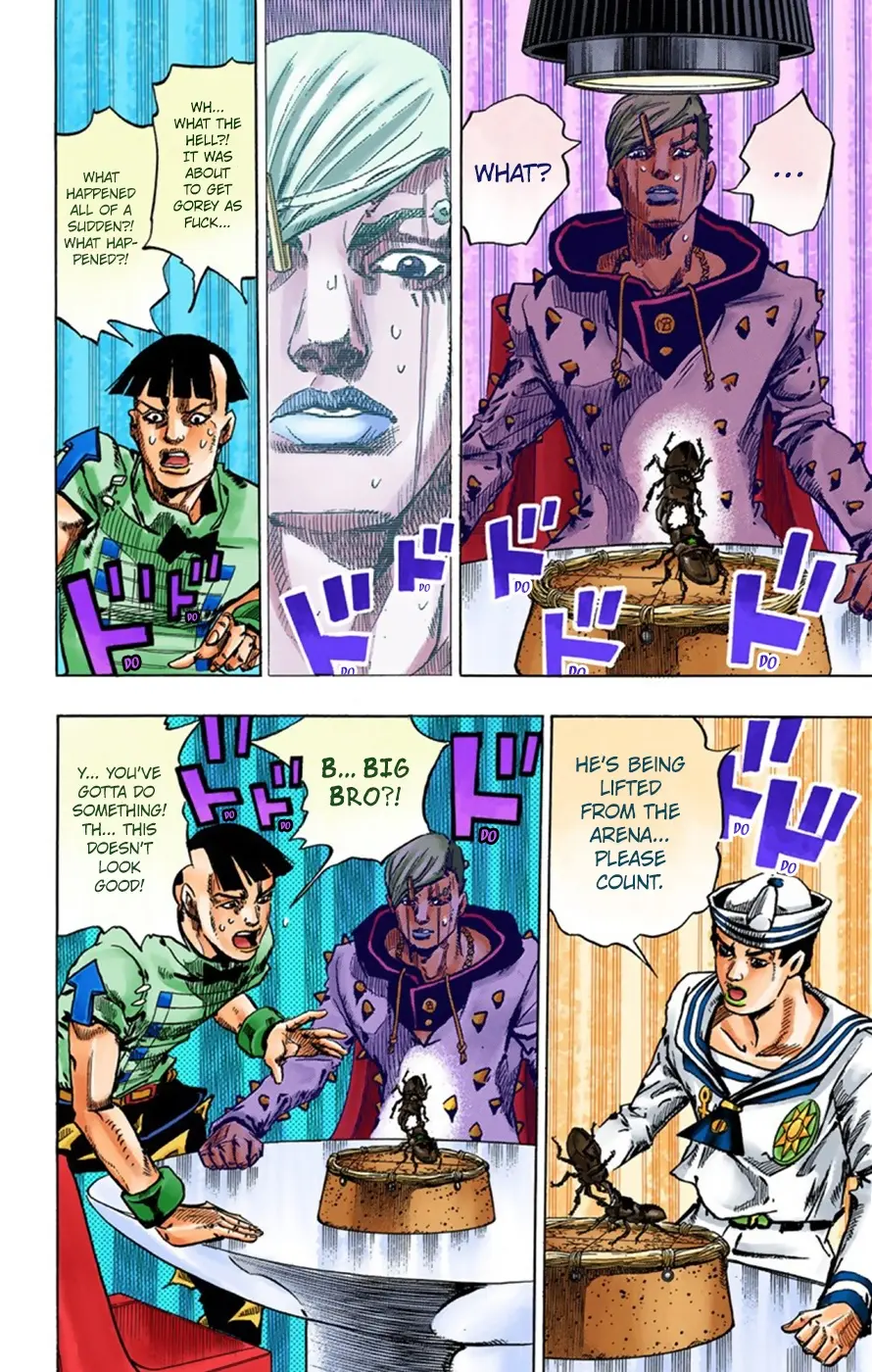 JoJo's Bizarre Adventure, Part 8: JoJolion Colored Manga, chapter 35, page 27