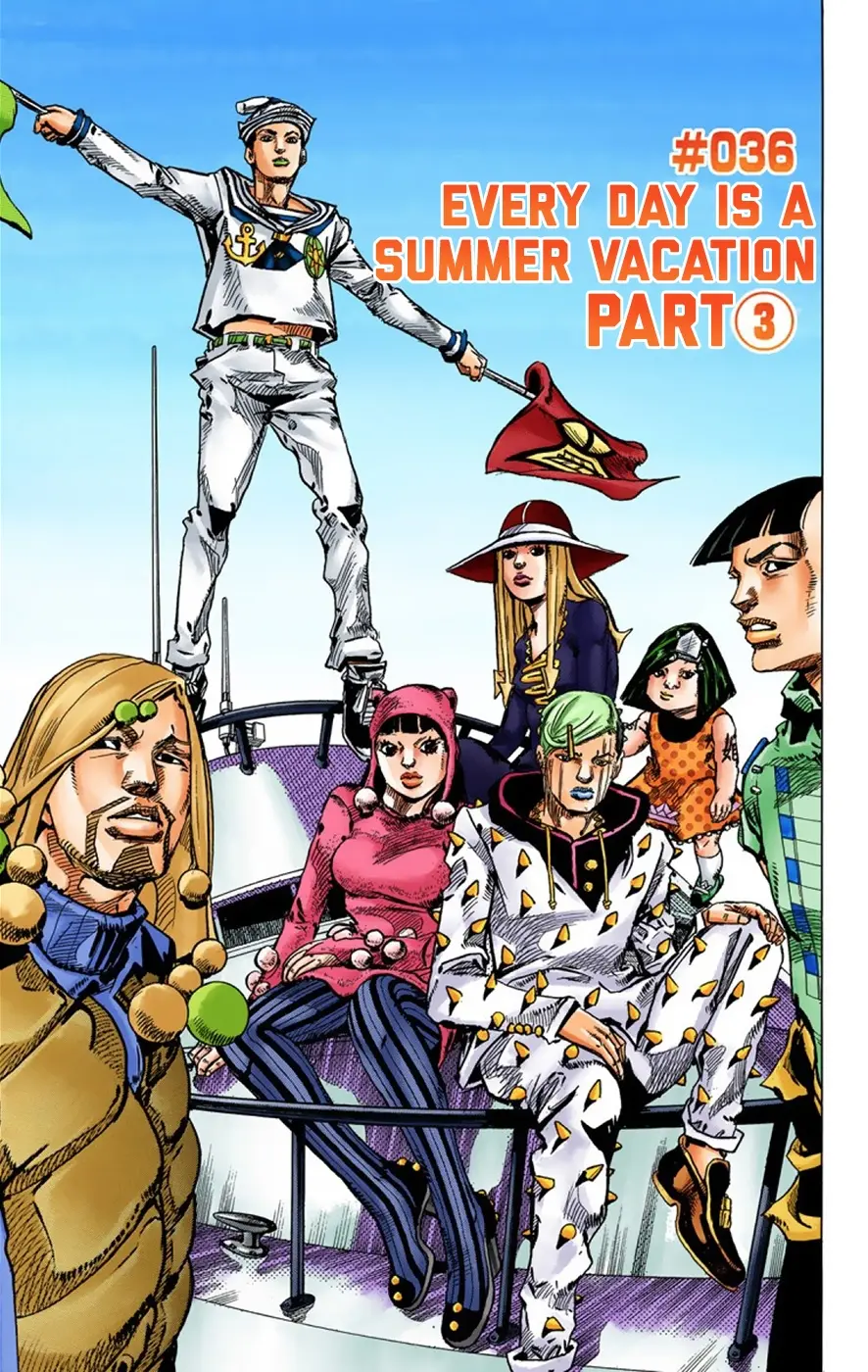 JoJo's Bizarre Adventure, Part 8: JoJolion Colored Manga, chapter 36, page 2