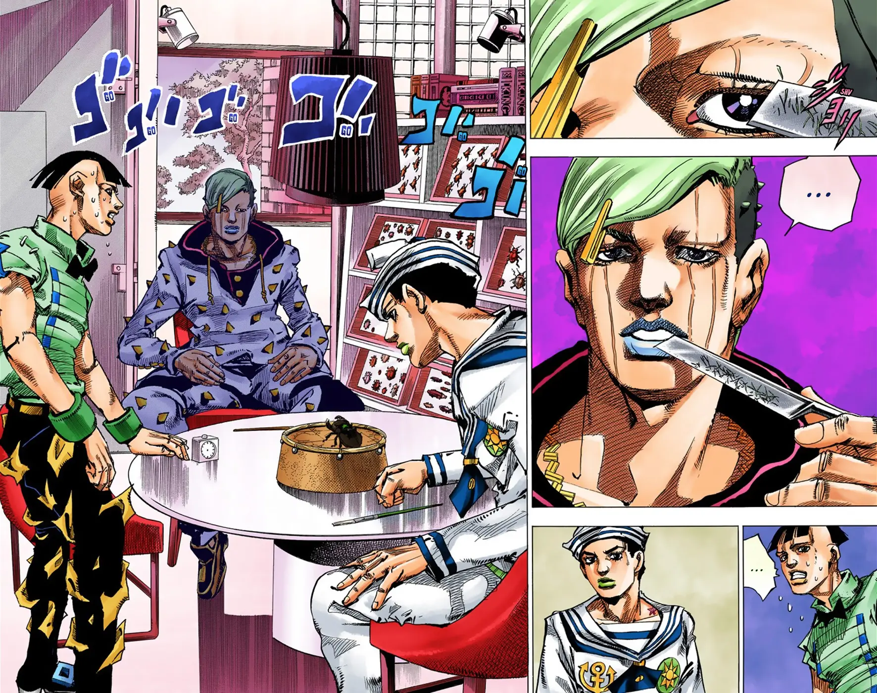 JoJo's Bizarre Adventure, Part 8: JoJolion Colored Manga, chapter 36, page 7