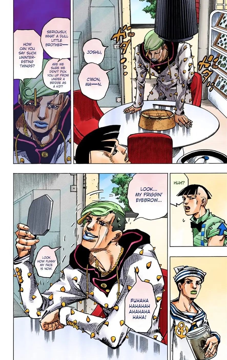 JoJo's Bizarre Adventure, Part 8: JoJolion Colored Manga, chapter 36, page 10
