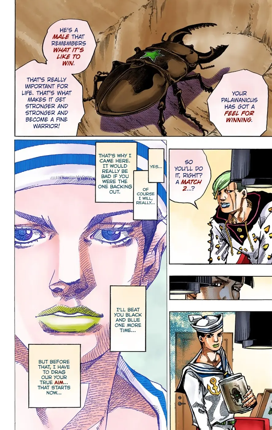 JoJo's Bizarre Adventure, Part 8: JoJolion Colored Manga, chapter 36, page 14