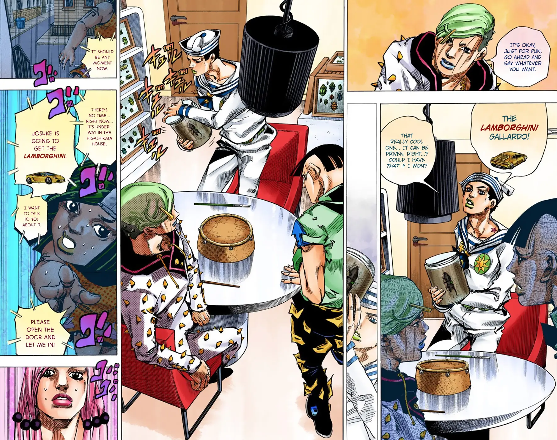 JoJo's Bizarre Adventure, Part 8: JoJolion Colored Manga, chapter 36, page 16