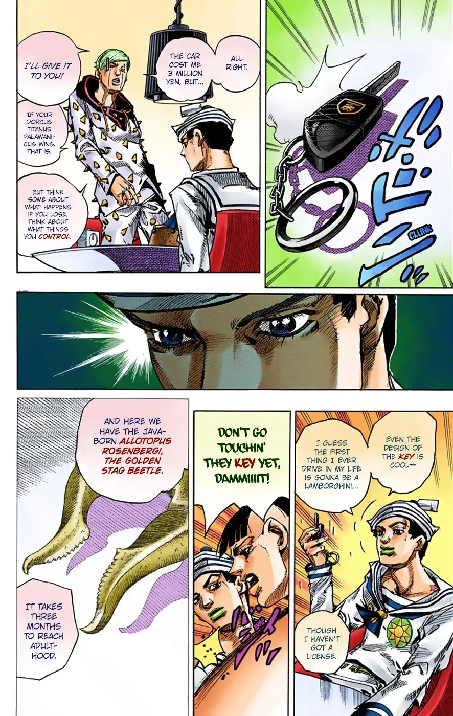 JoJo's Bizarre Adventure, Part 8: JoJolion Colored Manga, chapter 36, page 21