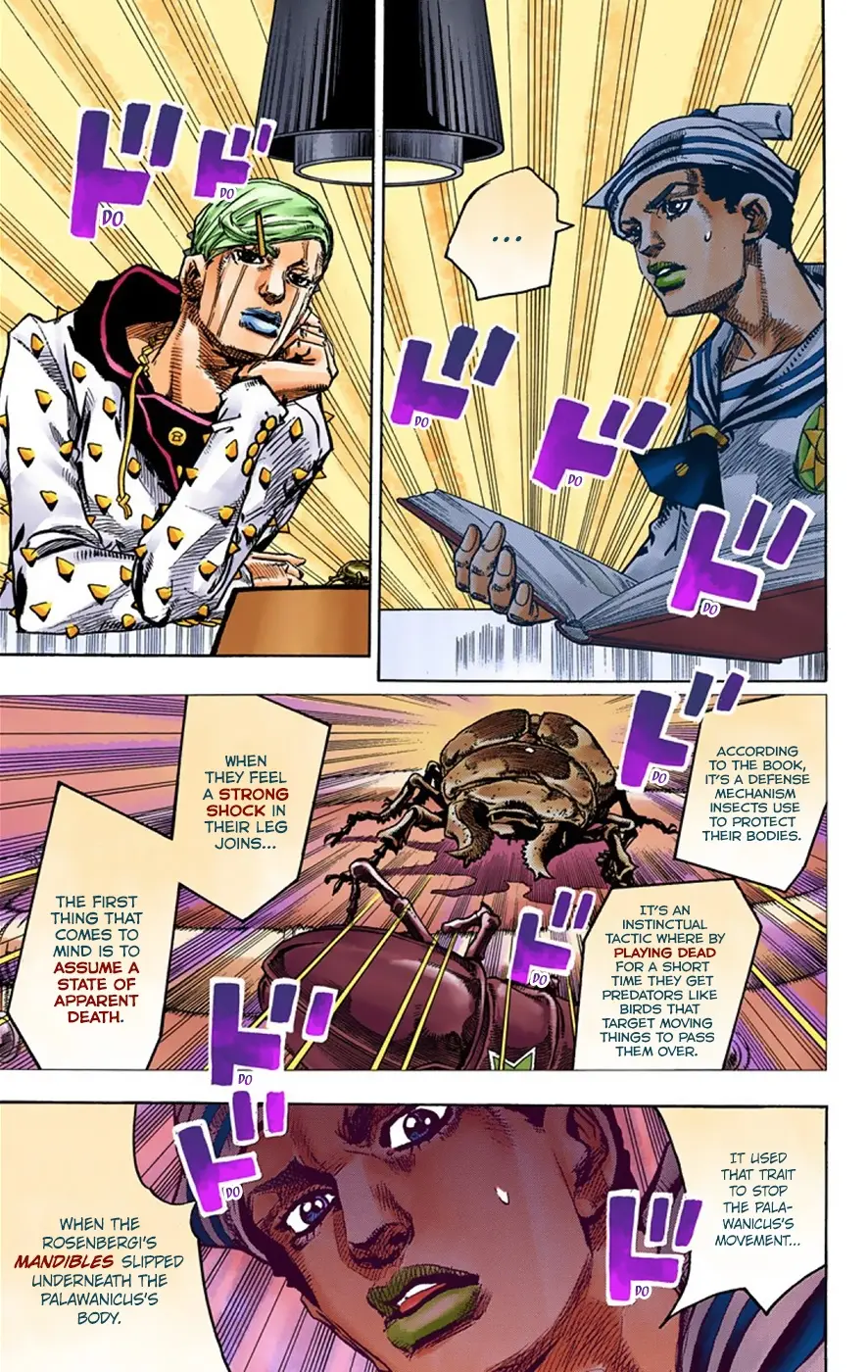 JoJo's Bizarre Adventure, Part 8: JoJolion Colored Manga, chapter 36, page 39