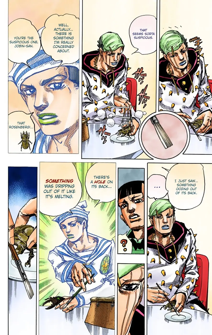 JoJo's Bizarre Adventure, Part 8: JoJolion Colored Manga, chapter 37, page 11