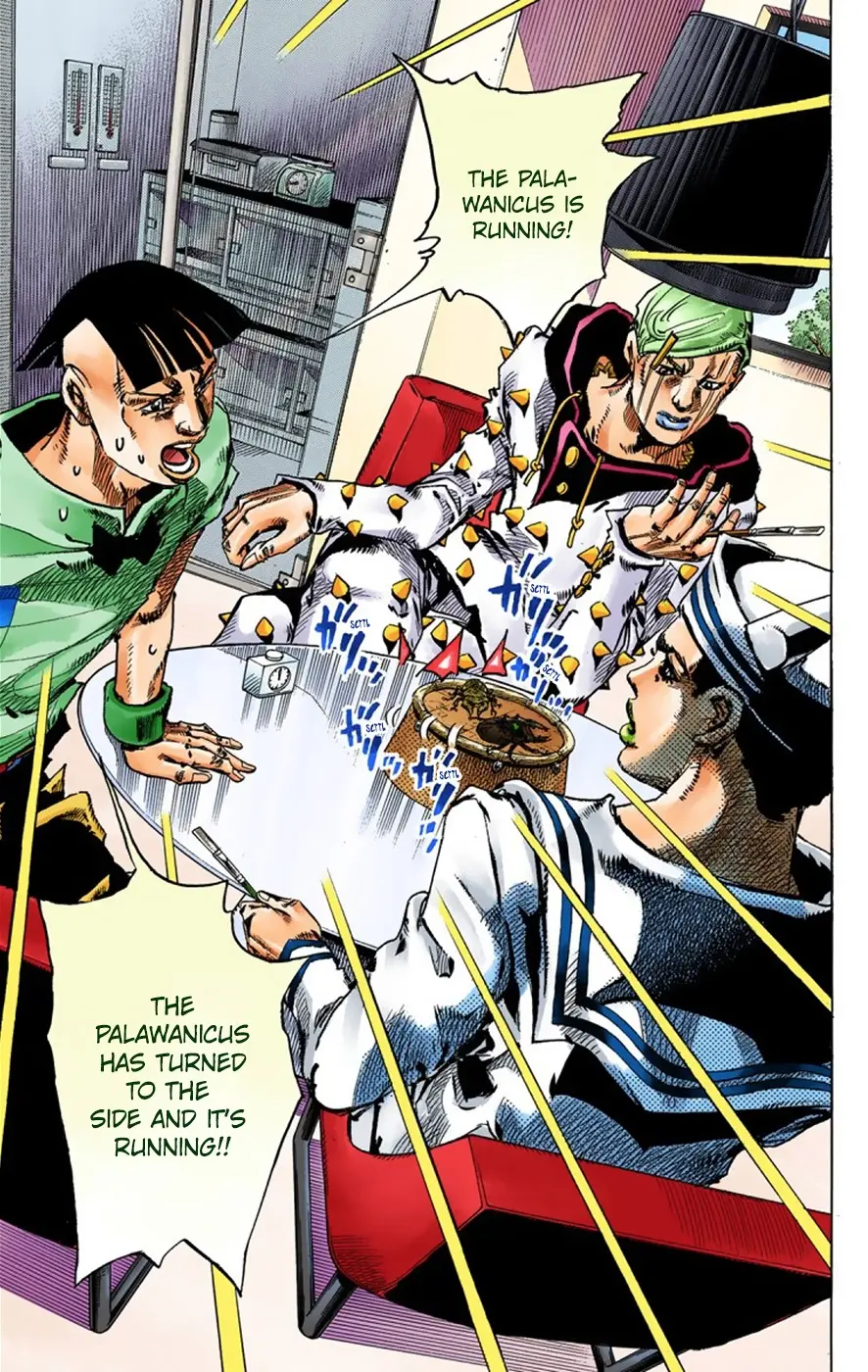 JoJo's Bizarre Adventure, Part 8: JoJolion Colored Manga, chapter 37, page 18