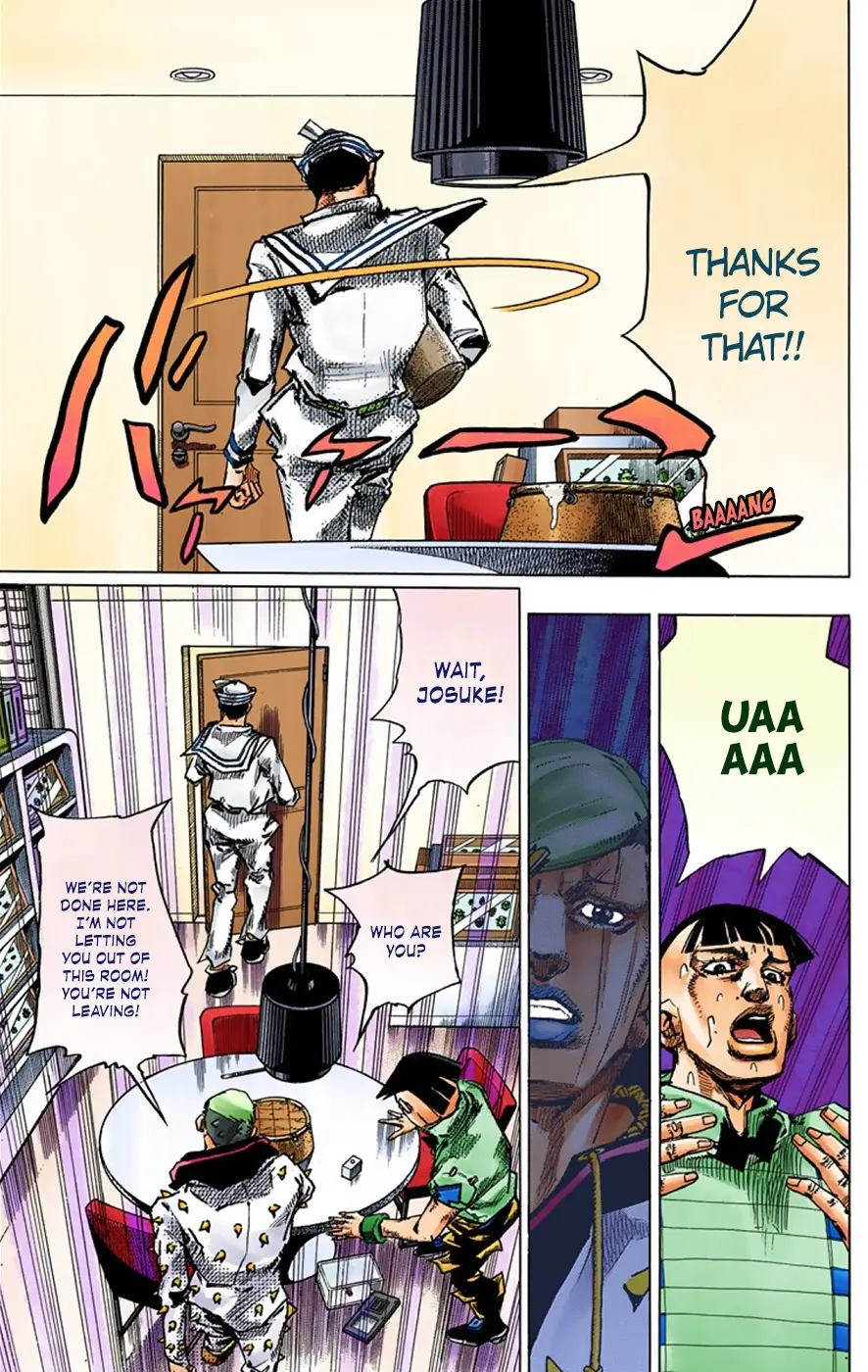 JoJo's Bizarre Adventure, Part 8: JoJolion Colored Manga, chapter 37, page 38
