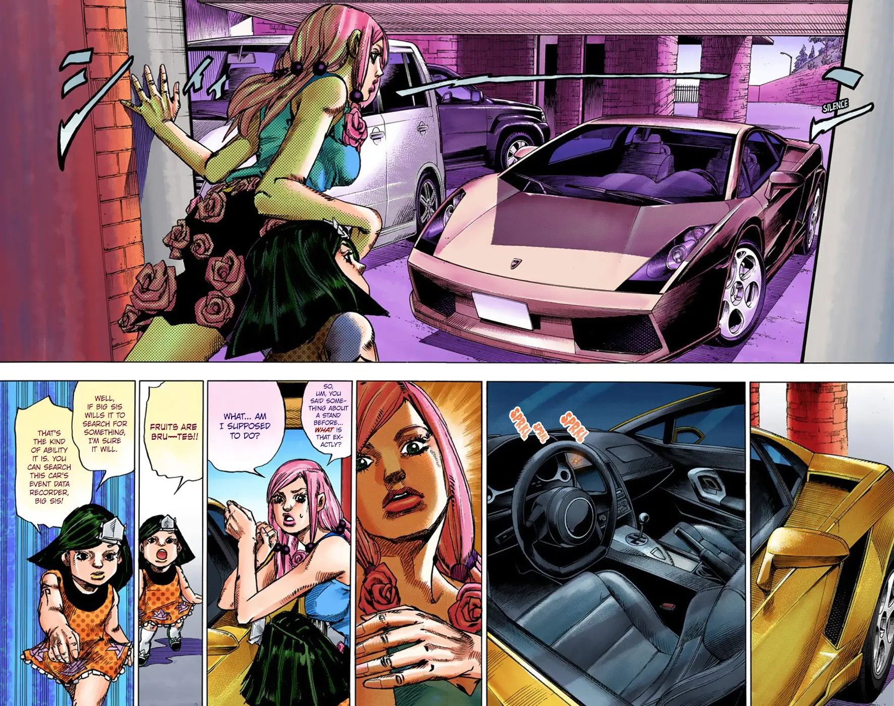 JoJo's Bizarre Adventure, Part 8: JoJolion Colored Manga, chapter 38, page 6