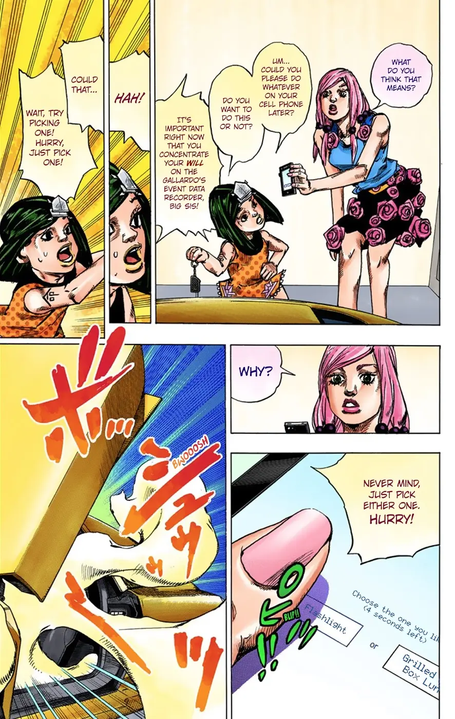 JoJo's Bizarre Adventure, Part 8: JoJolion Colored Manga, chapter 38, page 8