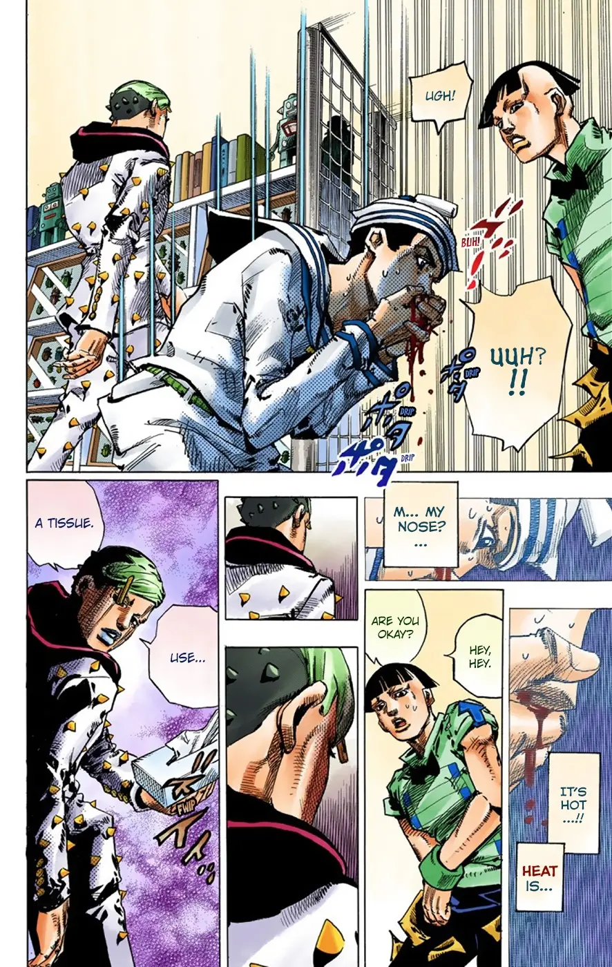 JoJo's Bizarre Adventure, Part 8: JoJolion Colored Manga, chapter 38, page 16