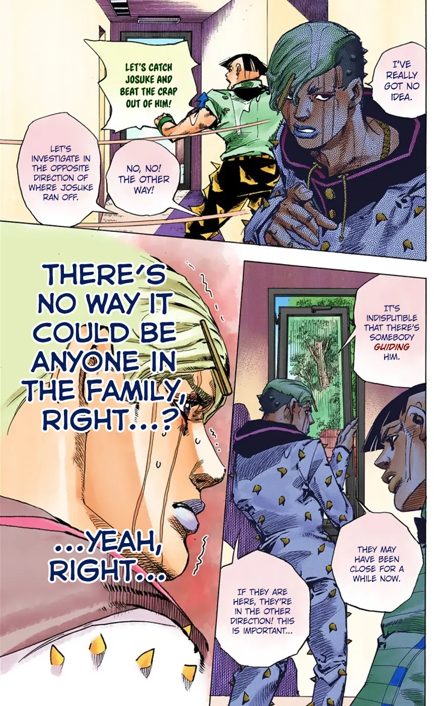 JoJo's Bizarre Adventure, Part 8: JoJolion Colored Manga, chapter 38, page 26