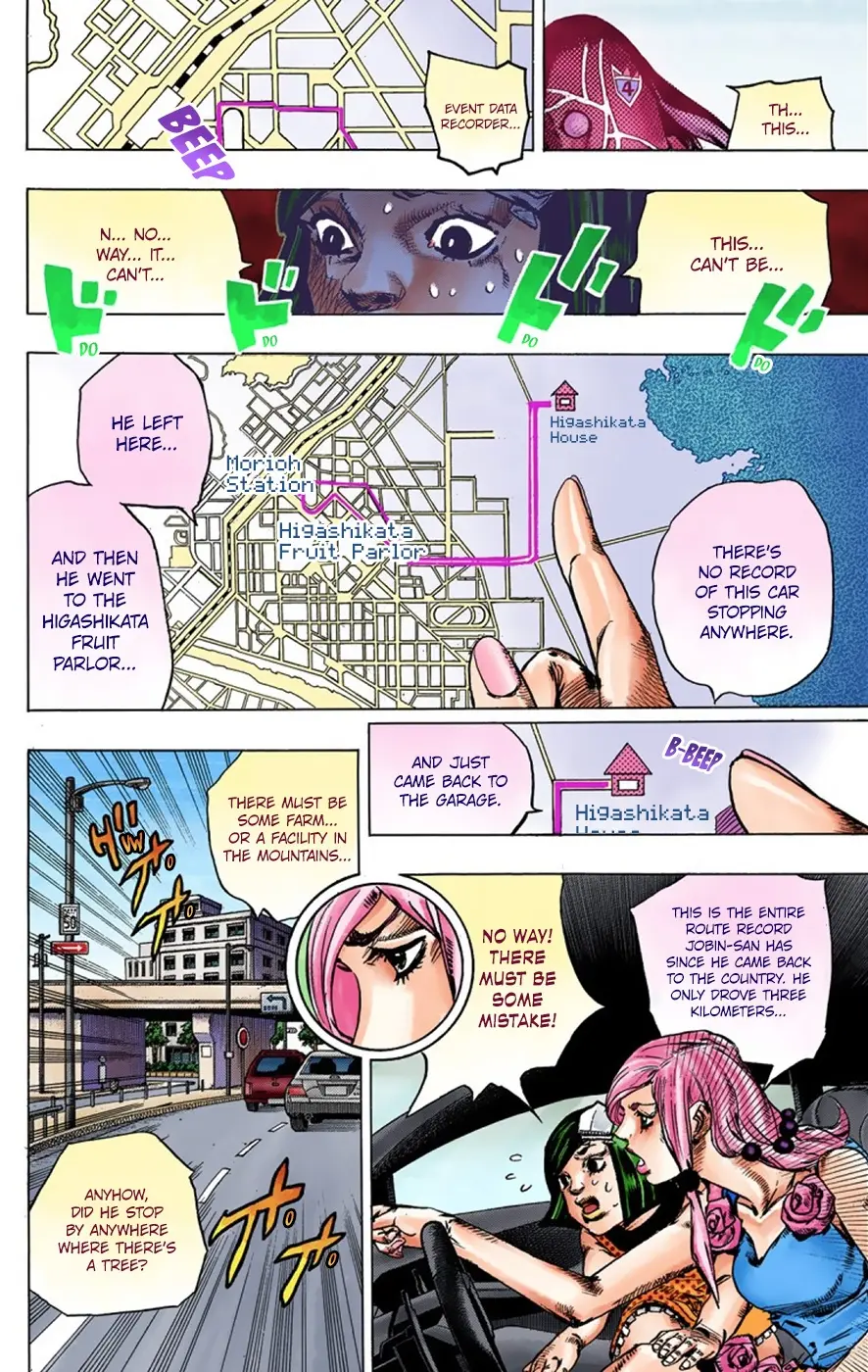 JoJo's Bizarre Adventure, Part 8: JoJolion Colored Manga, chapter 38, page 27