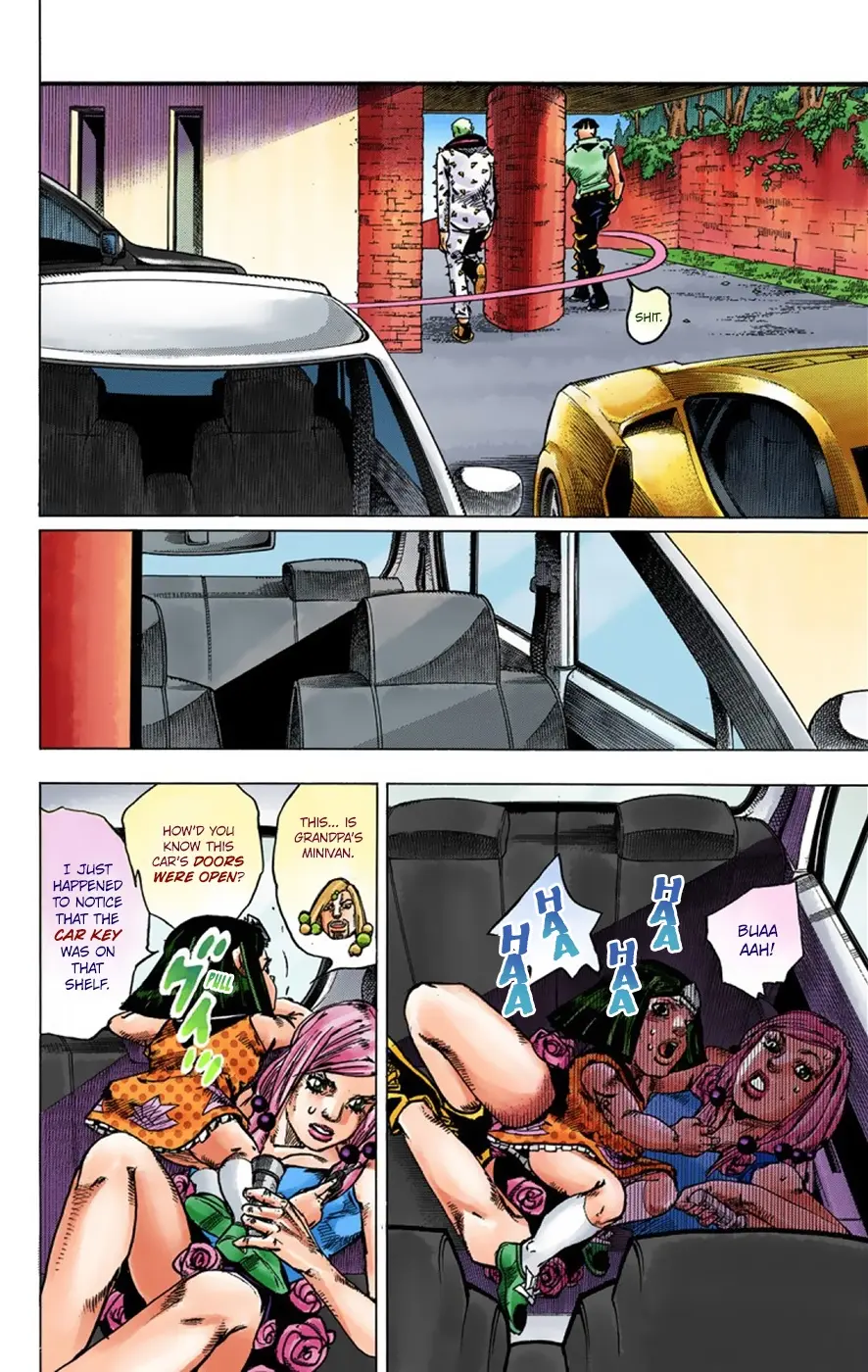 JoJo's Bizarre Adventure, Part 8: JoJolion Colored Manga, chapter 38, page 35