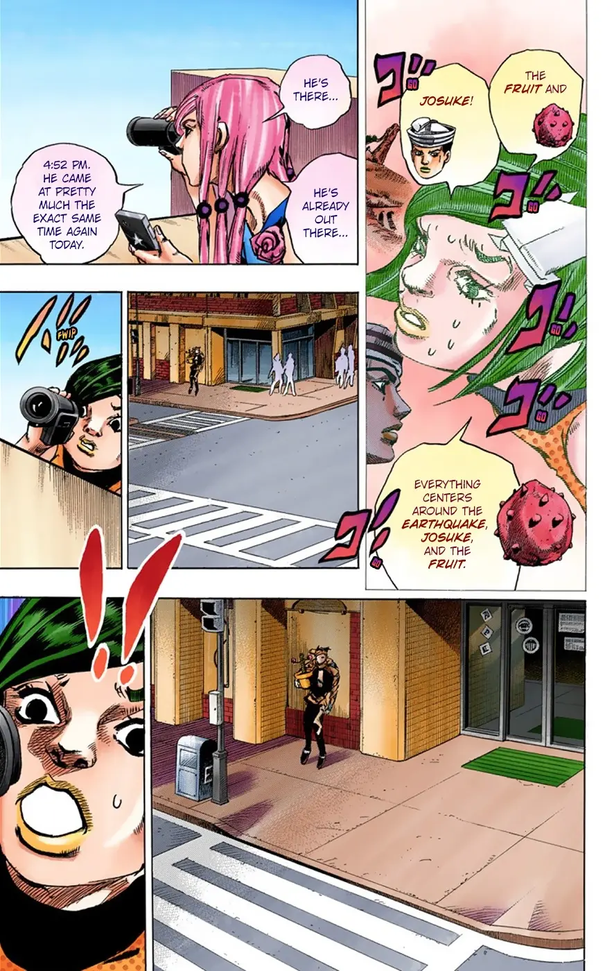 JoJo's Bizarre Adventure, Part 8: JoJolion Colored Manga, chapter 39, page 12
