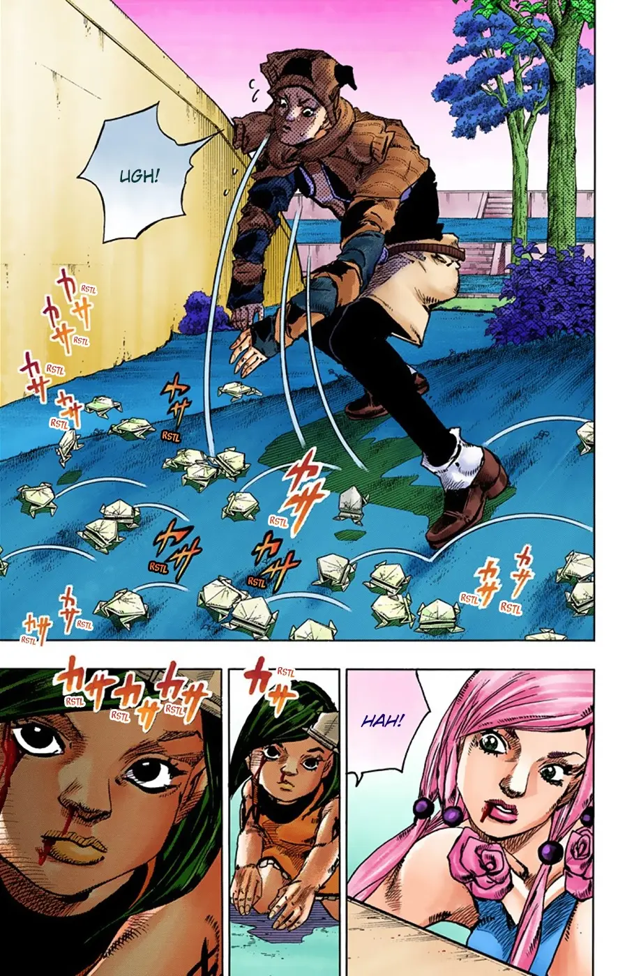 JoJo's Bizarre Adventure, Part 8: JoJolion Colored Manga, chapter 40, page 15