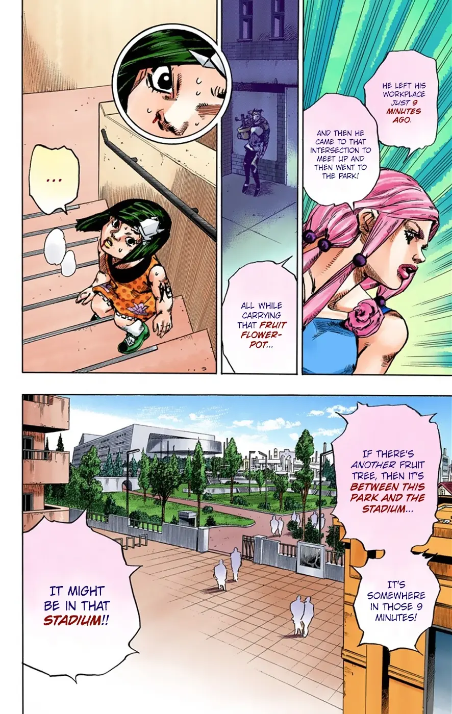 JoJo's Bizarre Adventure, Part 8: JoJolion Colored Manga, chapter 40, page 19
