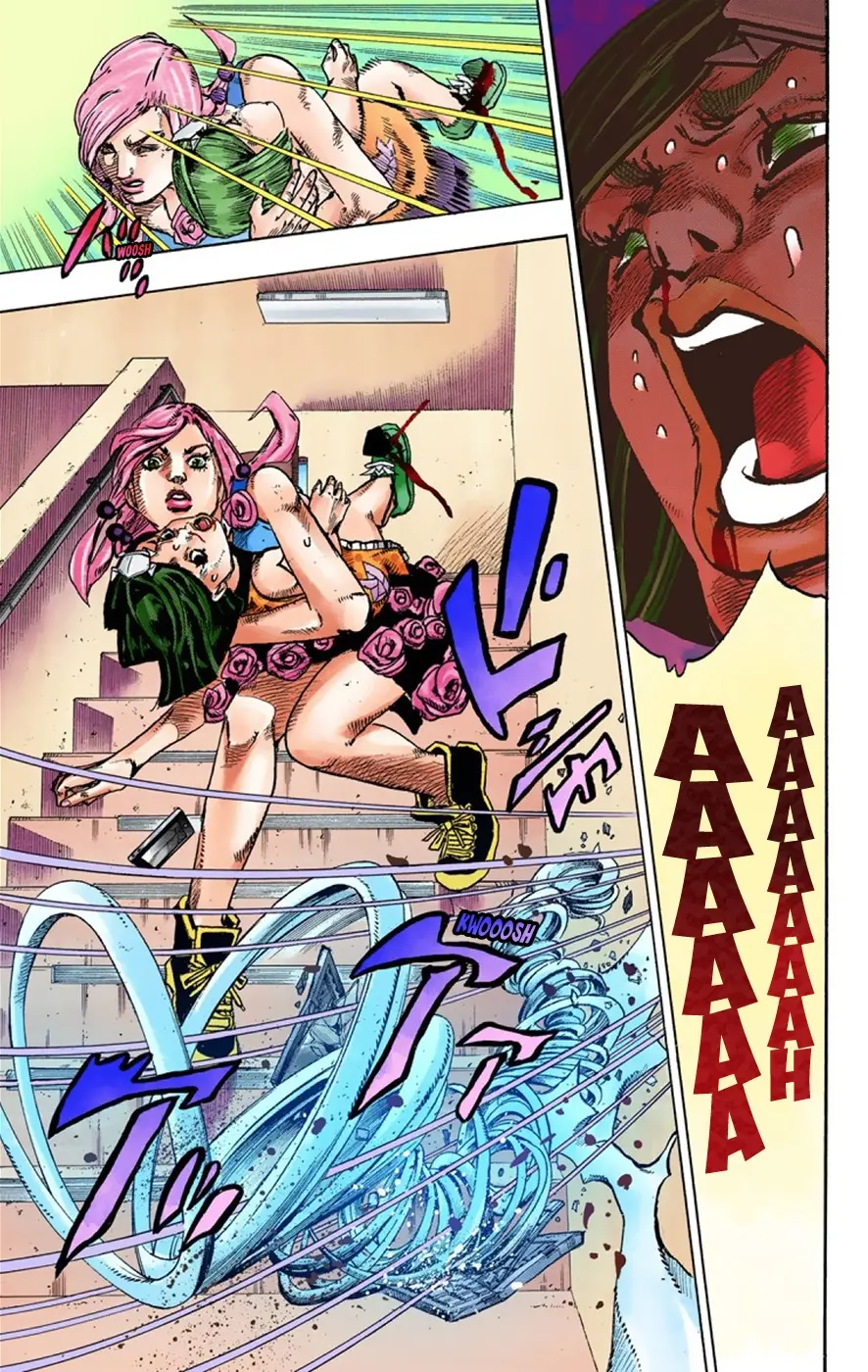 JoJo's Bizarre Adventure, Part 8: JoJolion Colored Manga, chapter 40, page 34