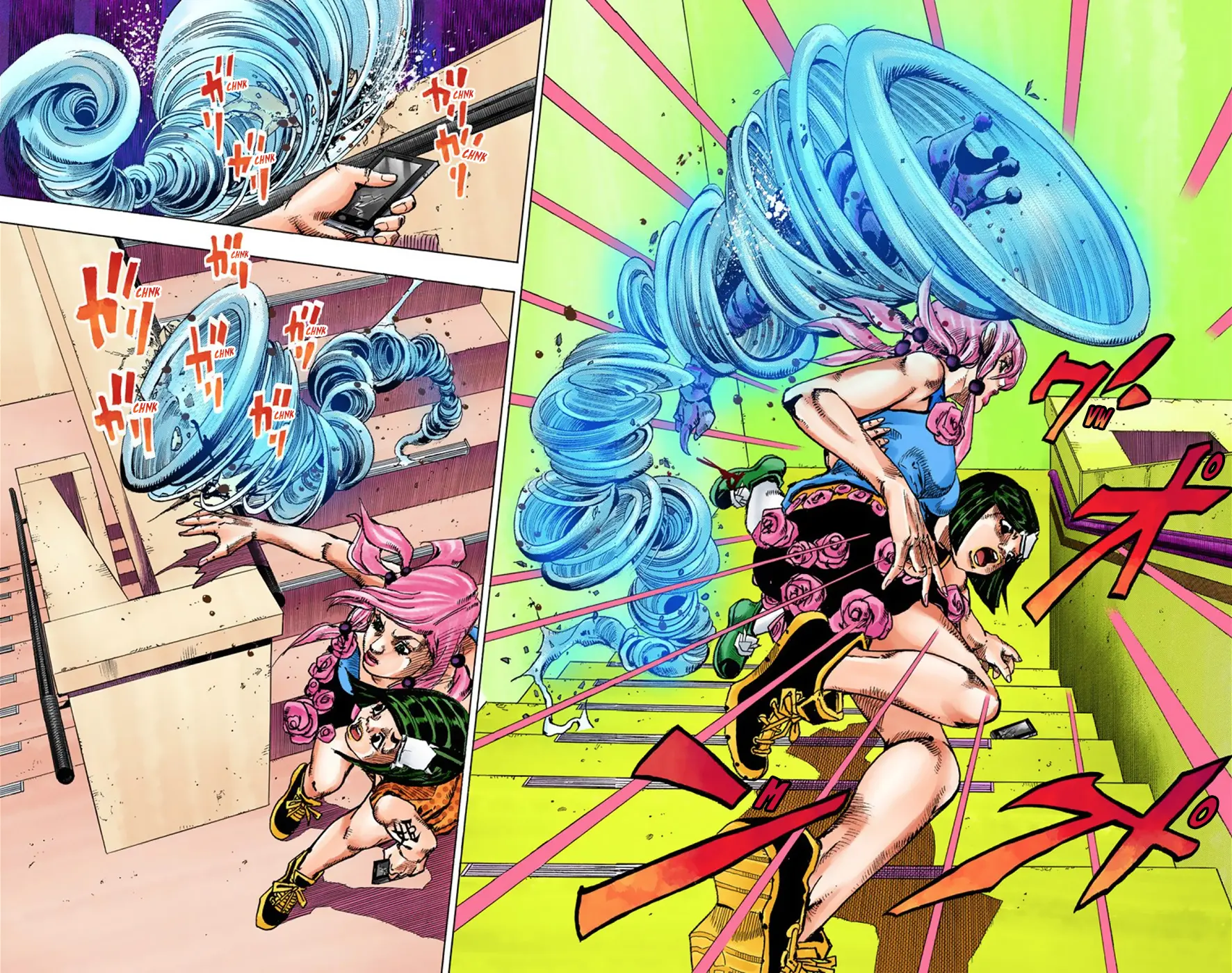 JoJo's Bizarre Adventure, Part 8: JoJolion Colored Manga, chapter 40, page 37