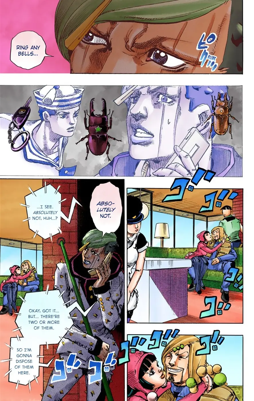 JoJo's Bizarre Adventure, Part 8: JoJolion Colored Manga, chapter 41, page 38
