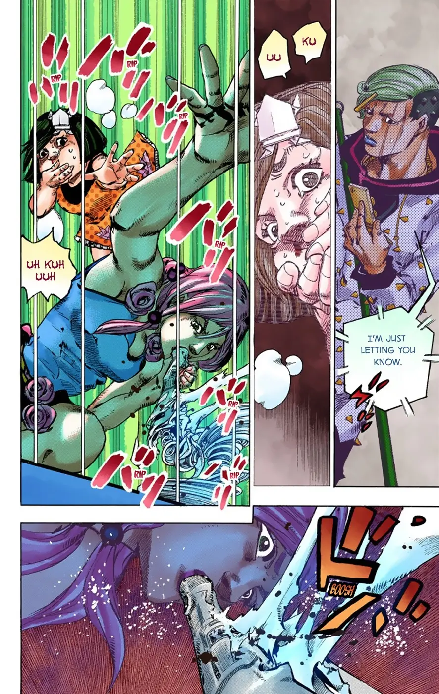 JoJo's Bizarre Adventure, Part 8: JoJolion Colored Manga, chapter 41, page 39