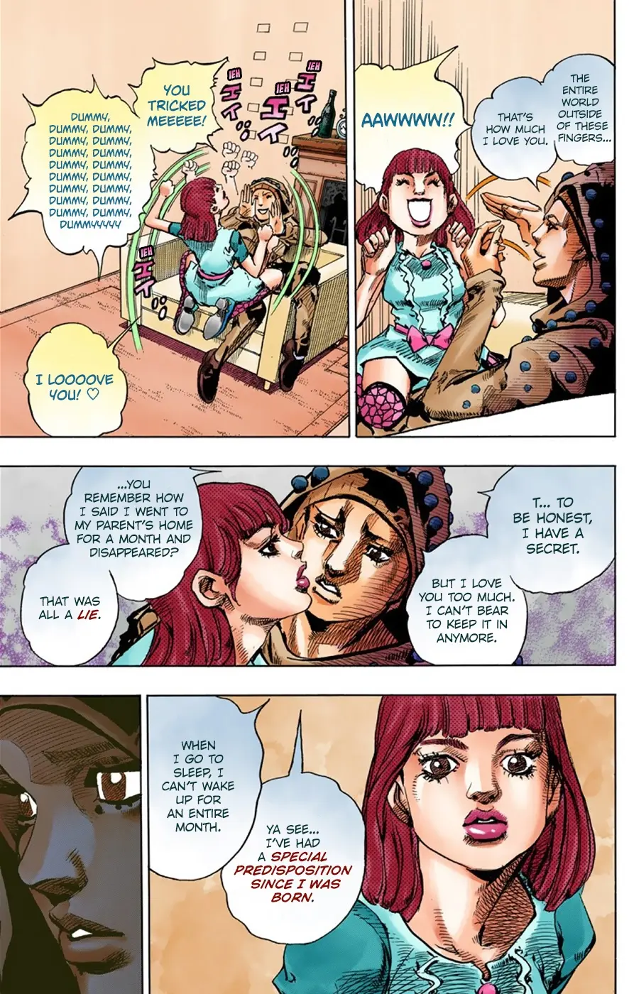 JoJo's Bizarre Adventure, Part 8: JoJolion Colored Manga, chapter 42, page 4