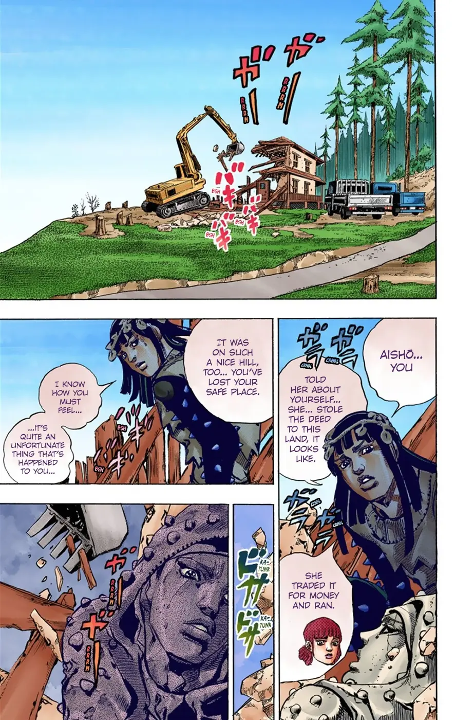 JoJo's Bizarre Adventure, Part 8: JoJolion Colored Manga, chapter 42, page 16