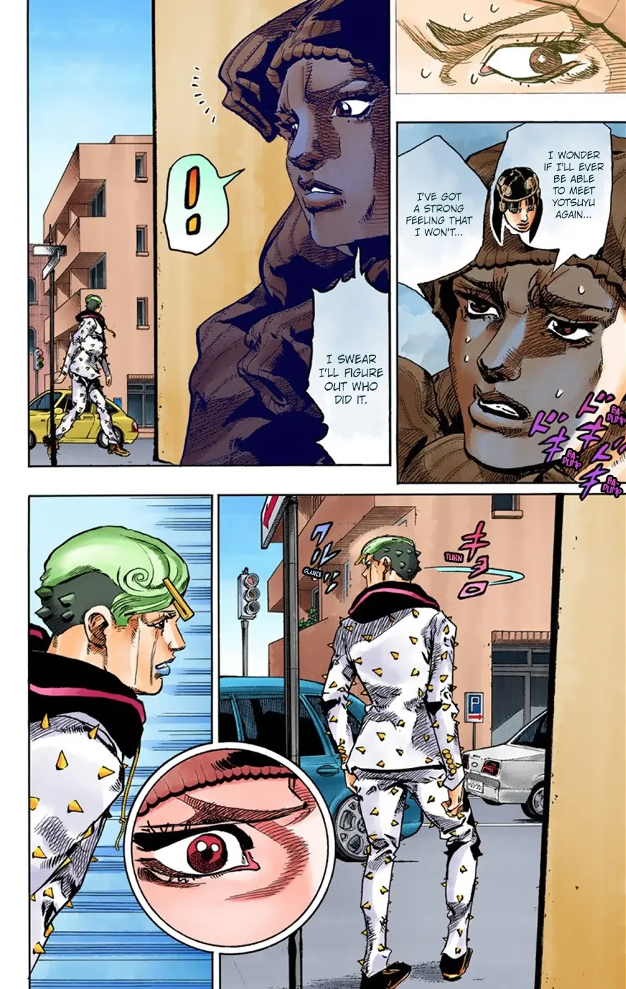 JoJo's Bizarre Adventure, Part 8: JoJolion Colored Manga, chapter 42, page 17