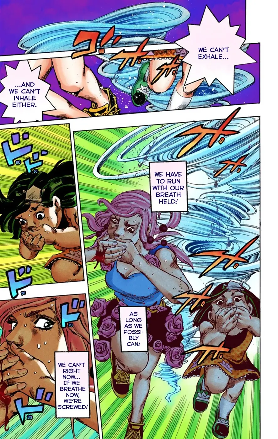 JoJo's Bizarre Adventure, Part 8: JoJolion Colored Manga, chapter 42, page 18