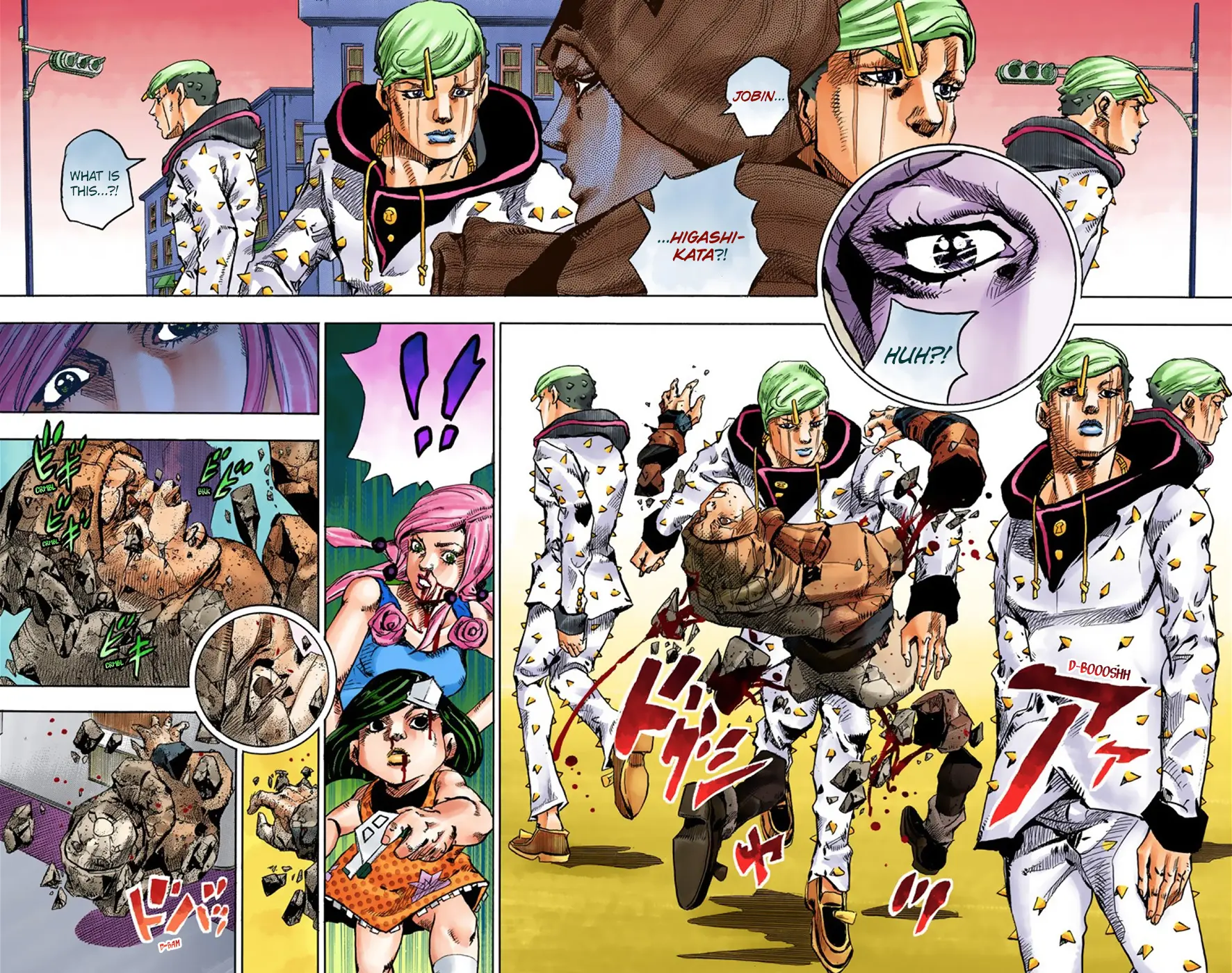 JoJo's Bizarre Adventure, Part 8: JoJolion Colored Manga, chapter 42, page 36