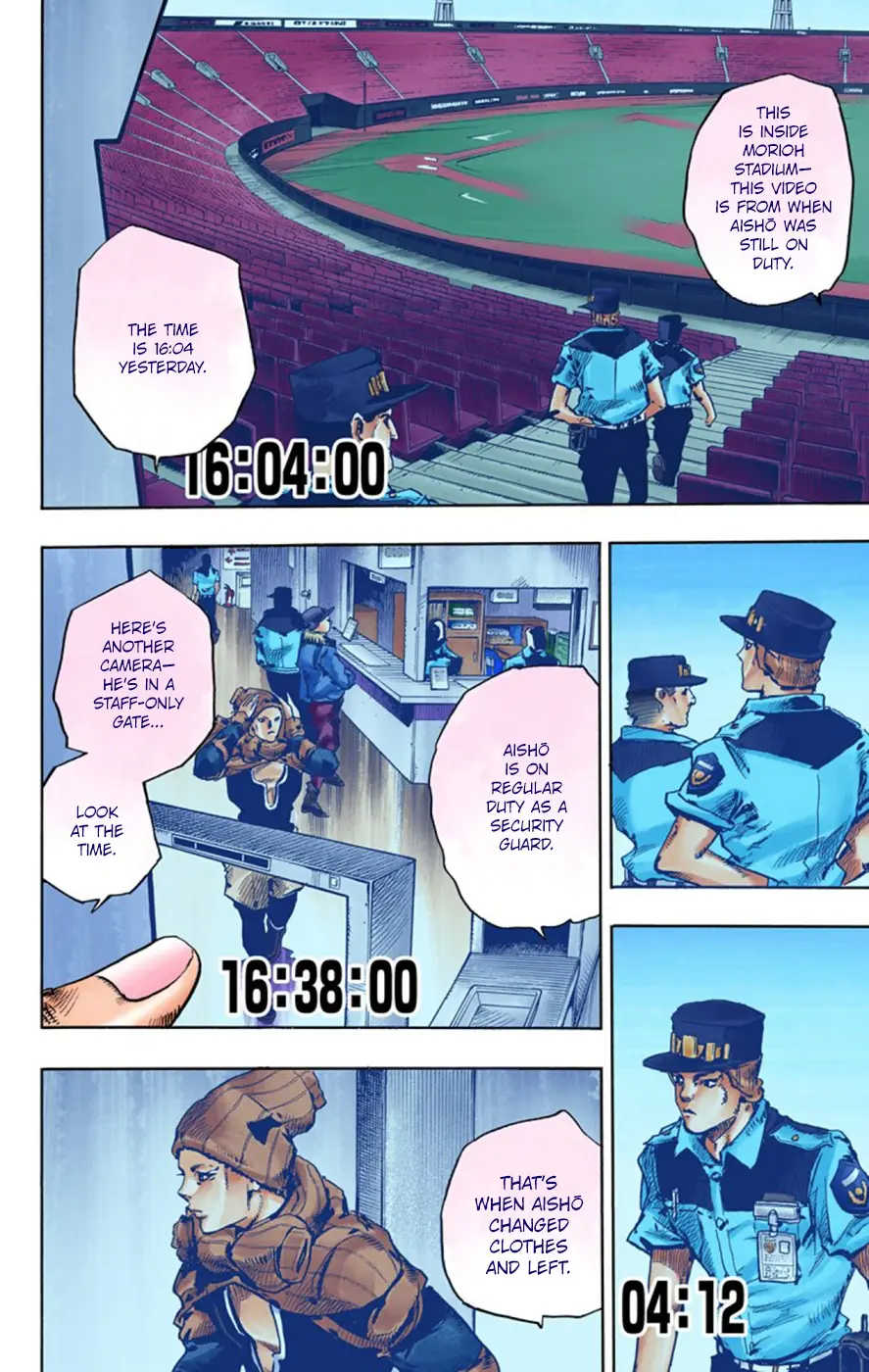 JoJo's Bizarre Adventure, Part 8: JoJolion Colored Manga, chapter 43, page 12