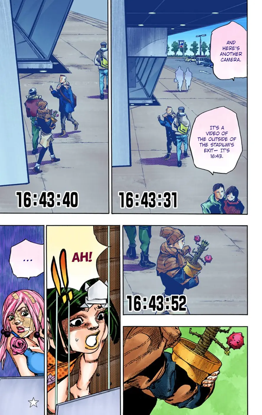JoJo's Bizarre Adventure, Part 8: JoJolion Colored Manga, chapter 43, page 13