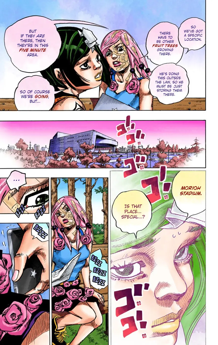 JoJo's Bizarre Adventure, Part 8: JoJolion Colored Manga, chapter 43, page 15