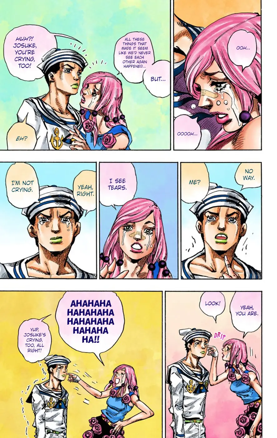 JoJo's Bizarre Adventure, Part 8: JoJolion Colored Manga, chapter 43, page 21