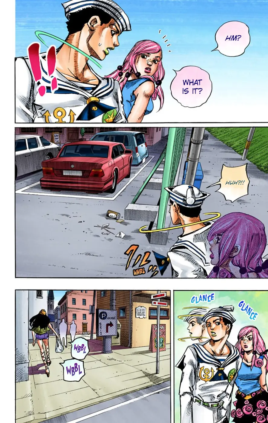 JoJo's Bizarre Adventure, Part 8: JoJolion Colored Manga, chapter 43, page 28