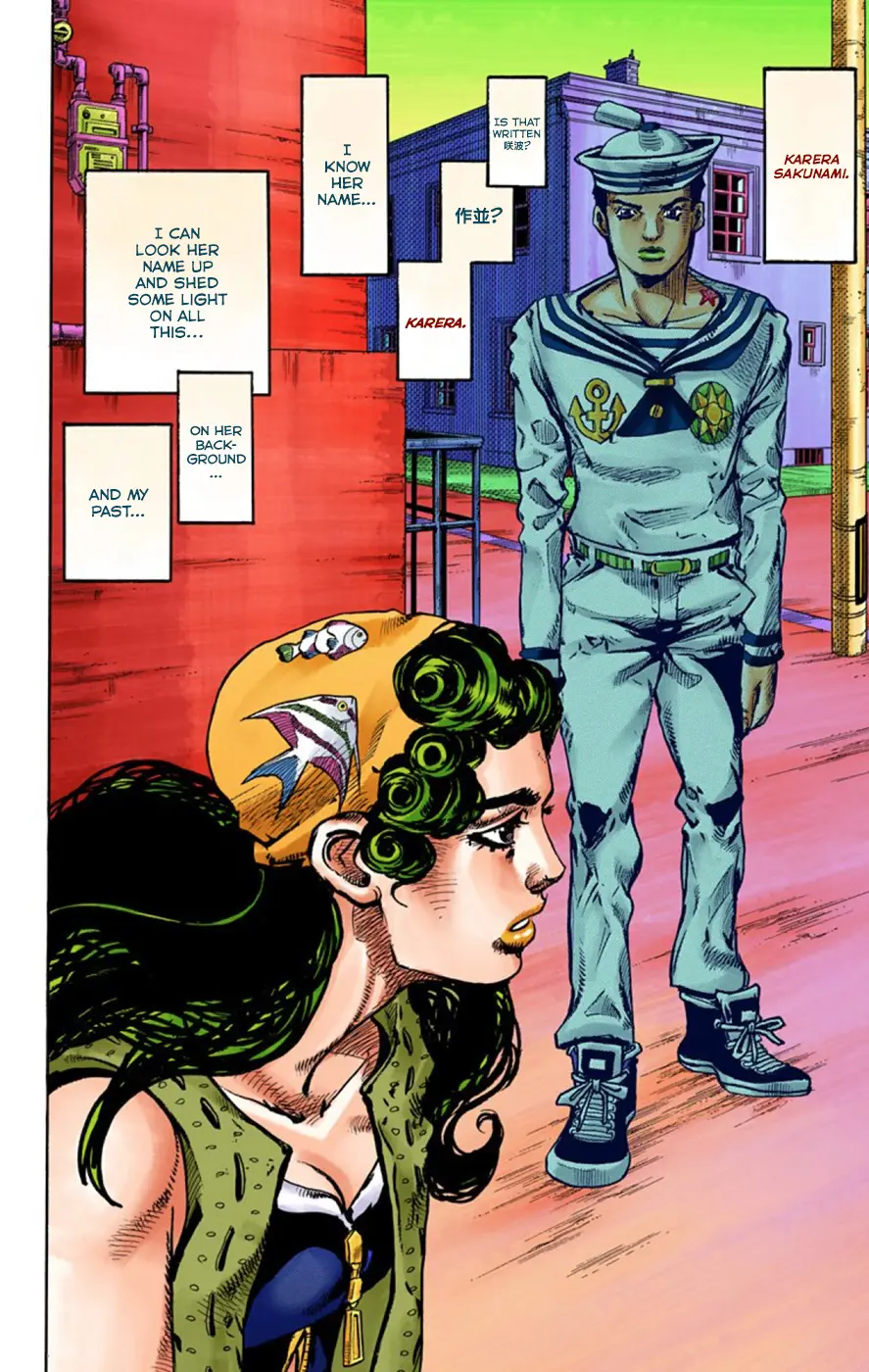JoJo's Bizarre Adventure, Part 8: JoJolion Colored Manga, chapter 43, page 40