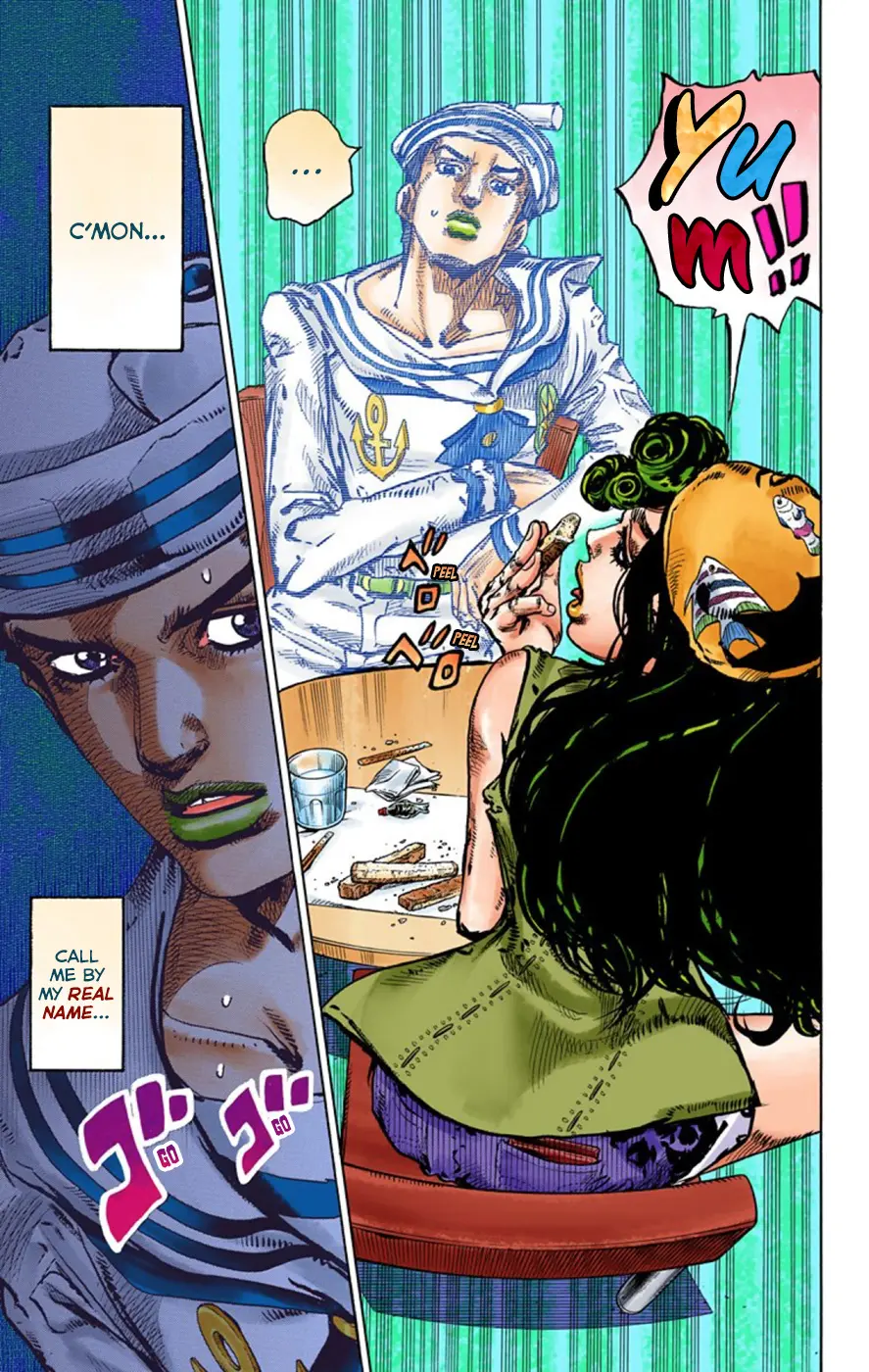 JoJo's Bizarre Adventure, Part 8: JoJolion Colored Manga, chapter 44, page 7