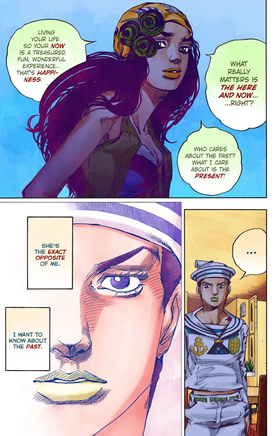 JoJo's Bizarre Adventure, Part 8: JoJolion Colored Manga, chapter 44, page 17