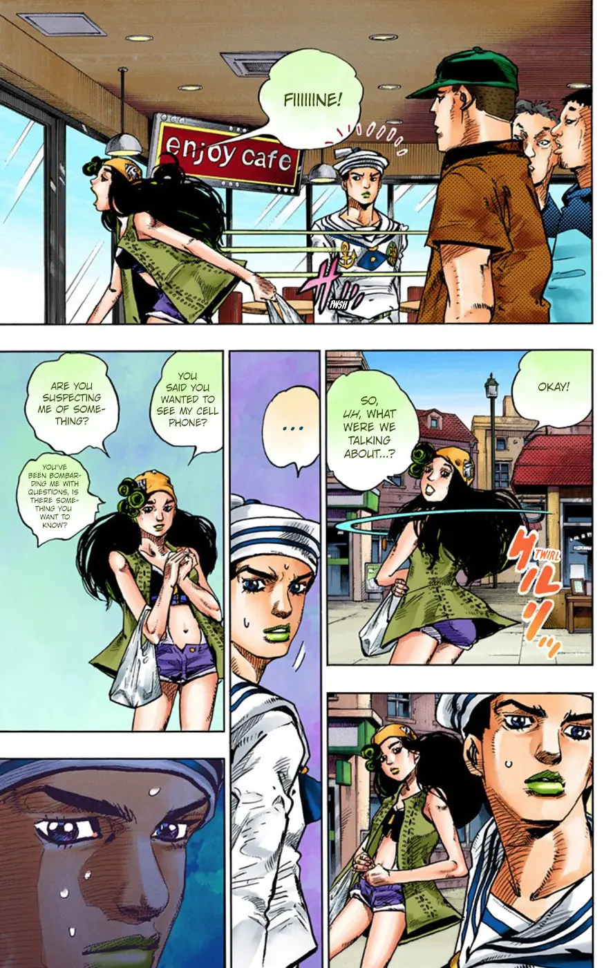 JoJo's Bizarre Adventure, Part 8: JoJolion Colored Manga, chapter 44, page 19