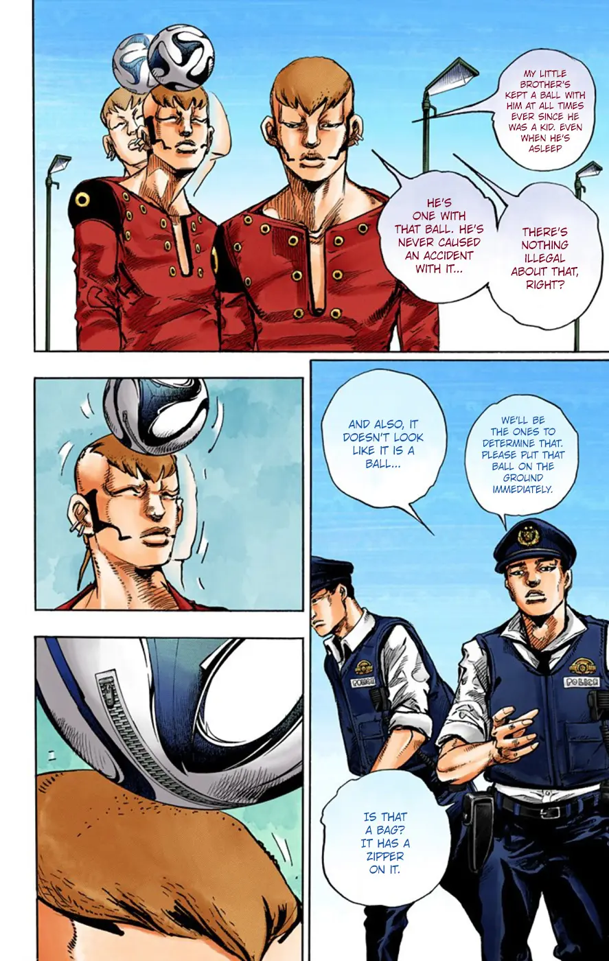 JoJo's Bizarre Adventure, Part 8: JoJolion Colored Manga, chapter 44, page 34