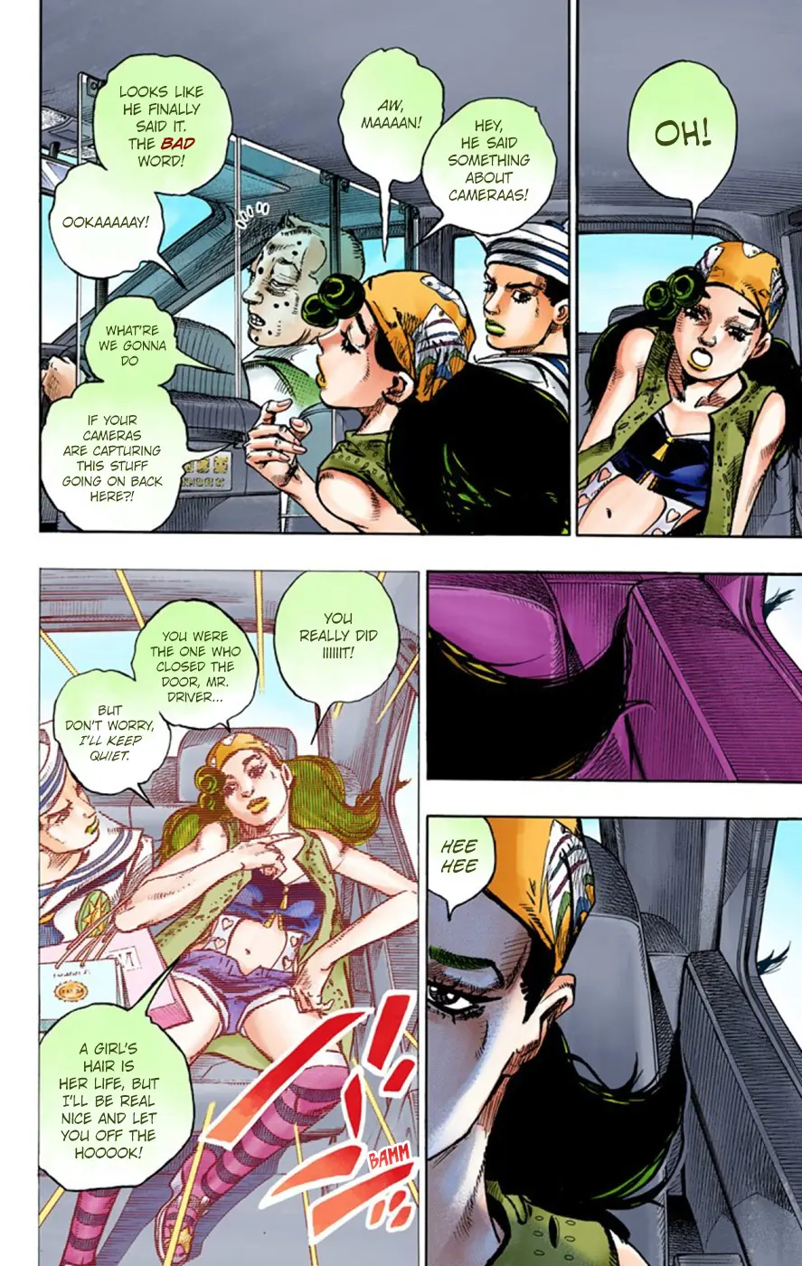 JoJo's Bizarre Adventure, Part 8: JoJolion Colored Manga, chapter 45, page 8