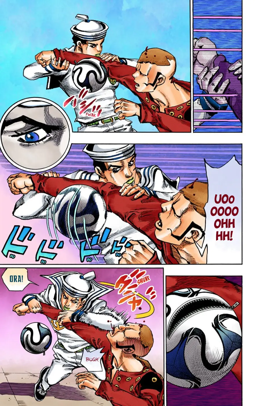JoJo's Bizarre Adventure, Part 8: JoJolion Colored Manga, chapter 46, page 13