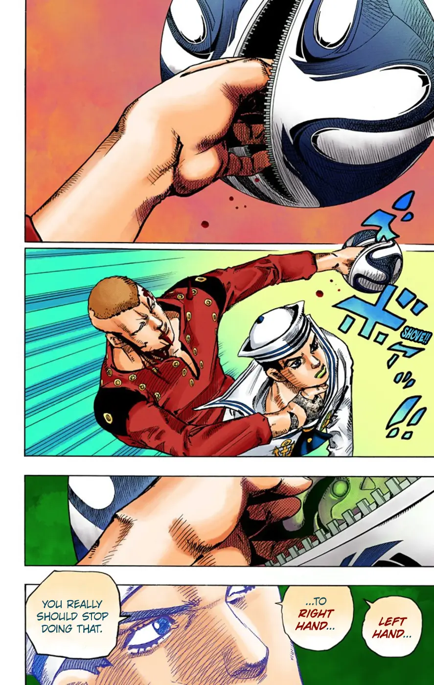 JoJo's Bizarre Adventure, Part 8: JoJolion Colored Manga, chapter 46, page 25